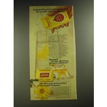 1974 Massengill Packettes Advertisement - A quart of water is recommended