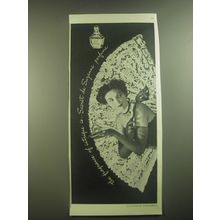 1945 Suzanne's Secret de Suzanne Perfume Ad - The fragrance of intrigue is