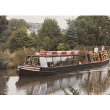 Leeds Apollo Canal Cruises Saltaire Boat Trips Postcard