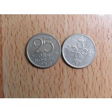 Norway 1979 25 Ore Coin