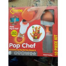 pop chef 10 piece kit brand new pops out treats in seconds