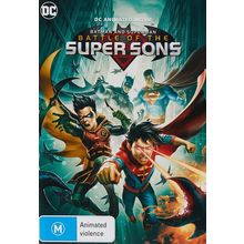 Batman and Superman: Battle of the Super Sons DVD | DC Animated Movie | Region 4