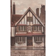 RIPON - WAKEMANS HOUSE. PRINTED POSTCARD. ED 566