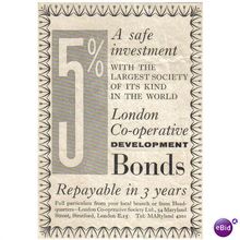 1958 LONDON CO/OPERATIVE SOCIETY MARYLAND ST BONDS ADV