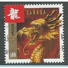 CAN 2012 $1.80(S/A) 'CHINESE NEW YEAR ' FINE USED (EBID38-295)