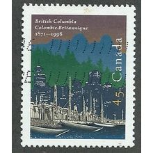 CAN 1996 45c 'BRITISH COLUMBIA ' FINE USED (EBID49-048)