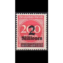GERMANY REICH [1923] MiNr 0309 AWa ( **/mnh )