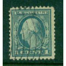 Used 498 1c George Washington Fine Plus A10624