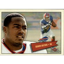 2001 Fleer Tradition Football Shawn Bryson #16