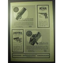 1957 FI Ad - FN Mauser, Sako Mauser, Star F Pistol