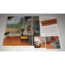 1957 National Oak Flooring Manufacturers Association Ad