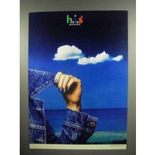 1979 h.i.s. Jeanswear Ad - in German