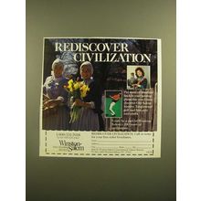 1988 Winston-Salem NC Ad - Rediscover Civilization