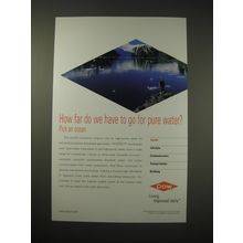 2006 Dow FILMTEC Membranes Ad - How far do we have to go for pure water?