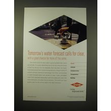 2006 Dow FILMTEC Membranes Ad - Tomorrow's water forecast calls for clear