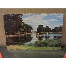 DEERING OAKS PARK, PORTLAND, MAINE, USA used postcard 1984 pm