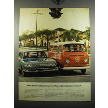 1971 Volkswagen Bus Ad - When they're looking up to you