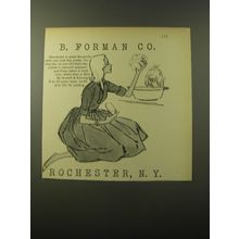 1960 B. Forman Dress by Aronoff & Richling Advertisement