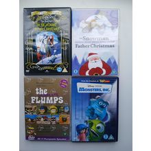 THE COMPLETE FLUMPS-MONSTERS INC-SNOWMAN-NIGHTMARE B4 XMAS. KEEP THE KIDS HAPPY