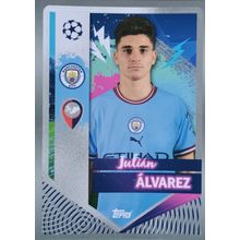 Topps Champions League 22/23 Sticker 328 ALVAREZ Manchester City
