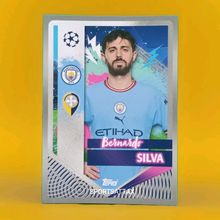 Topps Champions League 22/23 Sticker 327 Bernardo Silva Manchester City