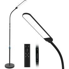 NXONE Led Floor Lamp,Modern Reading Adjustable Standing Height 4 Colors and Step