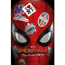 Spider-Man Far From Home 2 Poster Canvas Movie Film Print A0 A1 A2 A3 A4 A5 A6 A