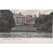 ED 292 WAVERLEY HOUSE, NEAR FARNHAM. PRINTED POSTCARD