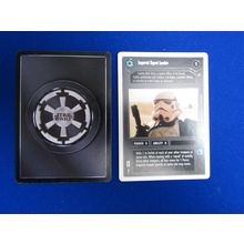 Star Wars 1998 A New Hope Decipher CCG W/B Card Imperial Squad Leader DS