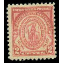 682 2c Massachusetts Just Clears MNH M07093