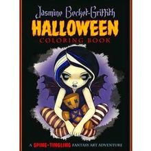 Jasmine Becket-Griffith Halloween Coloring Book - Jasmine Becket-Griffith