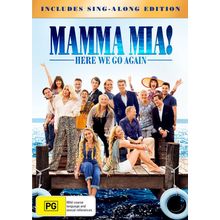 Mamma Mia! Here We Go Again DVD | Region 4 & 2