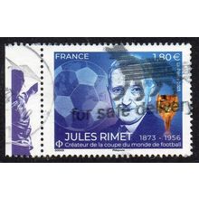 France 2023 Jules Rimet, Founder of Football World Cup 1,80€ Used