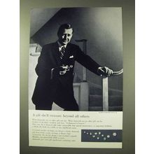 1961 De Beers Diamond Ad - Treasure Beyond Others