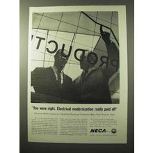 1964 National Electrical Contractors Association Ad - Paid Off