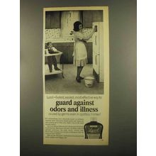 1965 Lysol Disinfectant Ad - Guard Against Odors