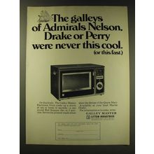 1971 Litton Industries Galley Master Electronic Oven Ad