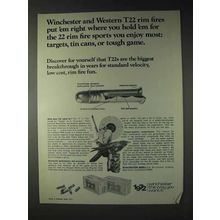 1972 Winchester Ad - T22 Rim Fires