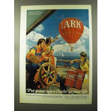 1973 Lark Cigarettes Ad - More Flavor in Life