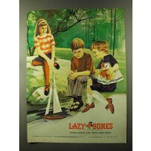 1973 Lazy Bones Shoes Ad - Boys and Girls