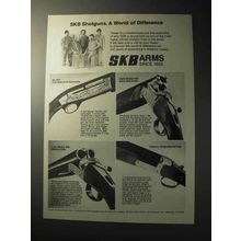 1977 SKB XL-900, 600, 200, Century Shotguns Ad
