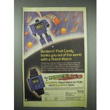 1985 Bonkers Candy Ad - Out of This World Robot-Watch