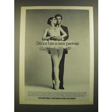 1988 The National Corporate Fund for Dance Ad - Dance Has a New Partner