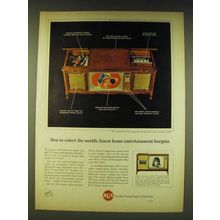 1964 RCA Antoinette Television Ad - How to select the world's finest home