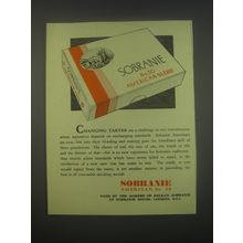 1949 Sobranie American Blend No. 50 Cigarettes Ad - Changing Tastes