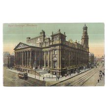 ROYAL EXCHANGE, MANCHESTER, LANCASHIRE . unused antique postcard =