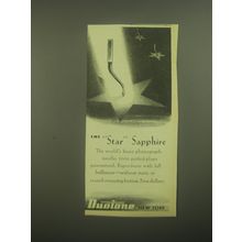 1945 Duotone Star Sapphire Phonograph Needle Advertisement