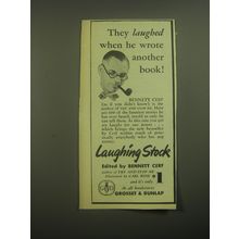 1945 Grosset & Dunlap Book Advertisement - Laughing Stock edited by Bennett Cerf