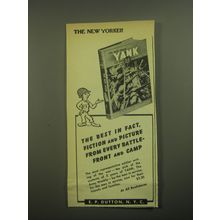 1945 E.P. Dutton Advertisement - The Best From Yank Book