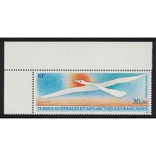 FSAT TAAF Painting 'Bird' by Folon T1 Corner 1990 MNH SG#270 Sc#C113